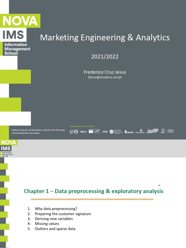 Data Preprocessing Exploratory Analysis | PDF