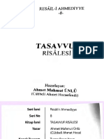 Cübbeli Ahmet Hoca -Tasavvuf Risâlesi (Beyaz)