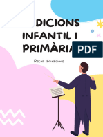 Audicions Primària I Infantil