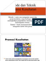 03.metode Dan Teknik Promosi Kesehatan (Autosaved)