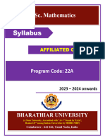 BSC Maths 2023 24