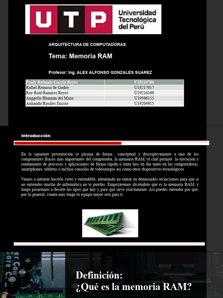 Guía Completa sobre Memoria RAM | PDF