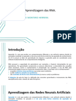 Semana 7 - Aprendizagem das RNA. Perceptron.