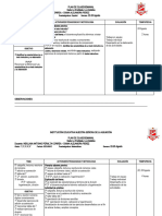 PLAN CLASE 014-18 Agosto ENSILLADA-CRISTALINA