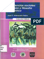 Valenzuela, J. (2004). Las Ciencias Sociales. Sinrazón y Filosofía Romántica