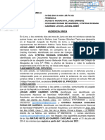 Res 11 Acta de Conciliacion Tenencia y Regimen de Visitas