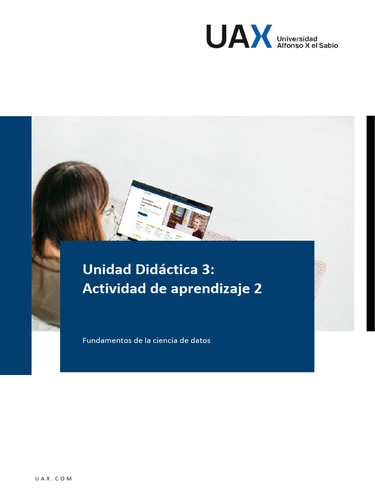 Actividad de Aprendizaje 2 | PDF | Aprendizaje | Ciencia de datos