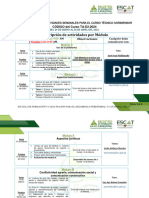 Programa de Actividades Semanales Técnico Agrimensor Ta-E2-2024