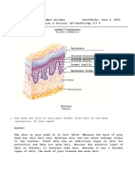 Activity. Integumentary