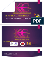 Teknikal Meeting SMP