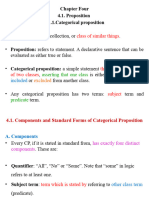 Chapter Four Proposition