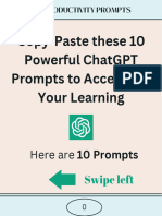 10 Best ChatGPT Prompts