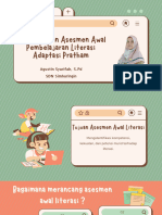 Aksi Nyata Melaksanakan Asesmen Awal Pembelajaran Literasi Adaptasi Pratham - TaRL - Agustin Syrarifah, S.PD