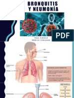 Bronquitis, Neumonia