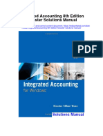 Integrated Accounting 8Th Edition Klooster Solutions Manual Full Chapter PDF