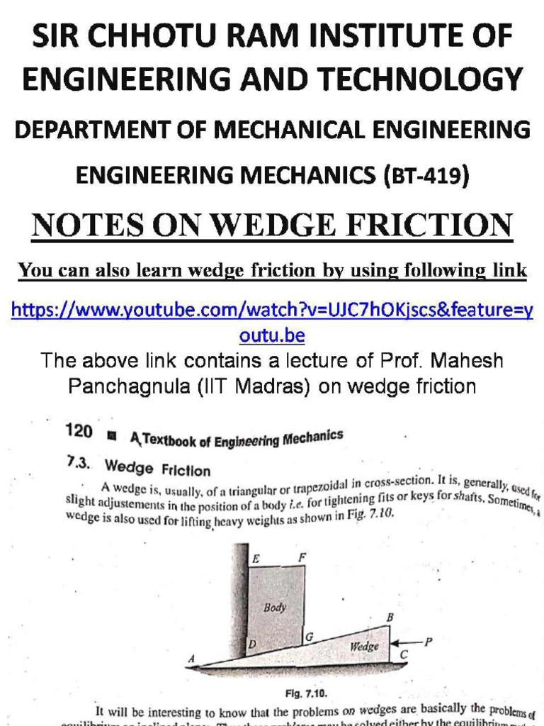Engg 2504 ME Wedge Friction BT 419 (1)