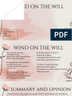 Wind On The Will