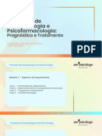 Slide Psicopatologia e Psicofarmacologia - Prognóstico e Tratamento