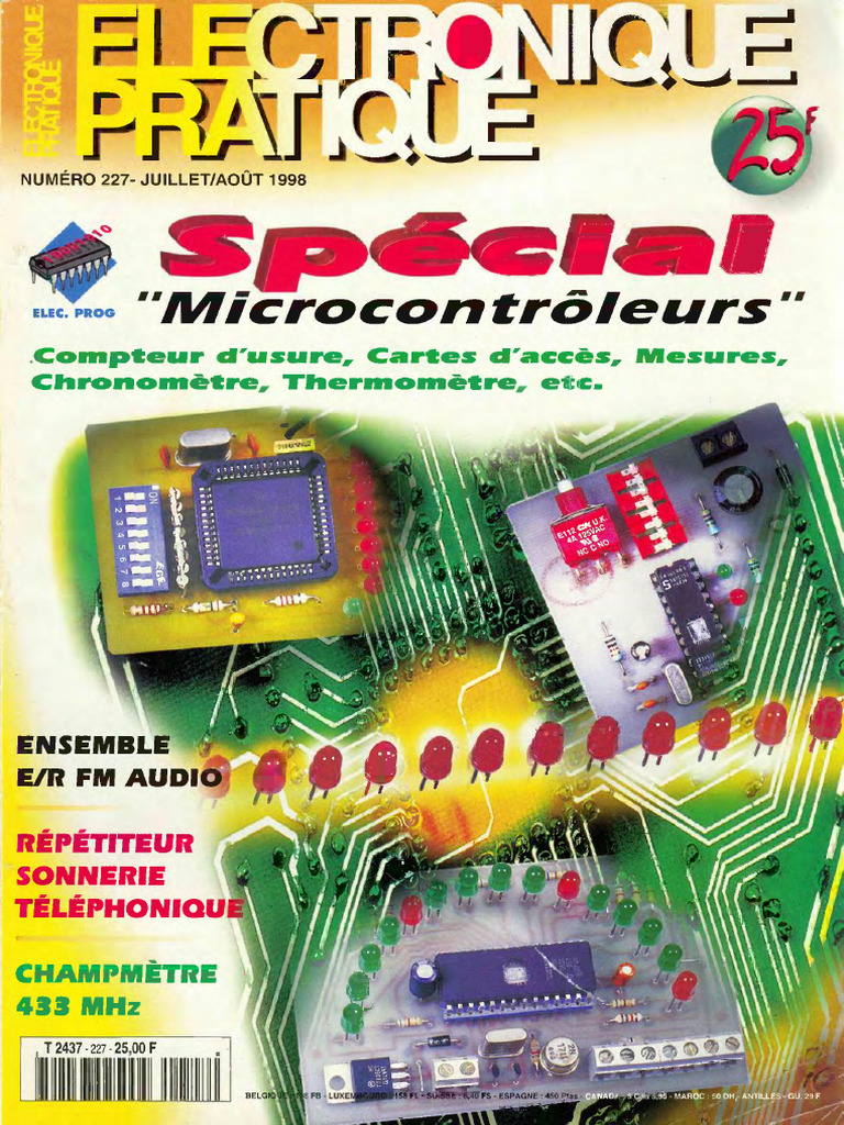 Électronique Pratique - Juillet/Août 1998 | PDF | Électronique ...