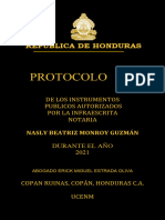 Protocolo Notarial