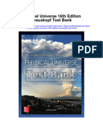 Physical Universe 16Th Edition Krauskopf Test Bank Full Chapter PDF