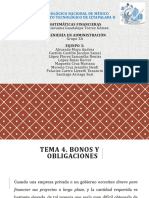 4.2 Tipos de Bonos y Obligaciones