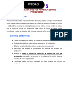 Sistema de Costos Por Proceso de Producción