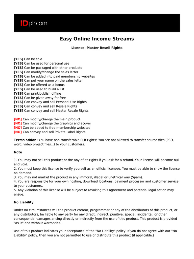 License | PDF
