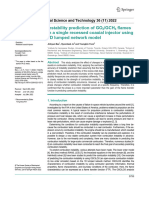 Instability Prediction of GO /GCH Flames in A Single Recessed Coaxial Injector Using 1D Lumped Network Model