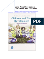 Ebook Children and Their Development Canadian 4Th Edition Kail Test Bank Full Chapter PDF