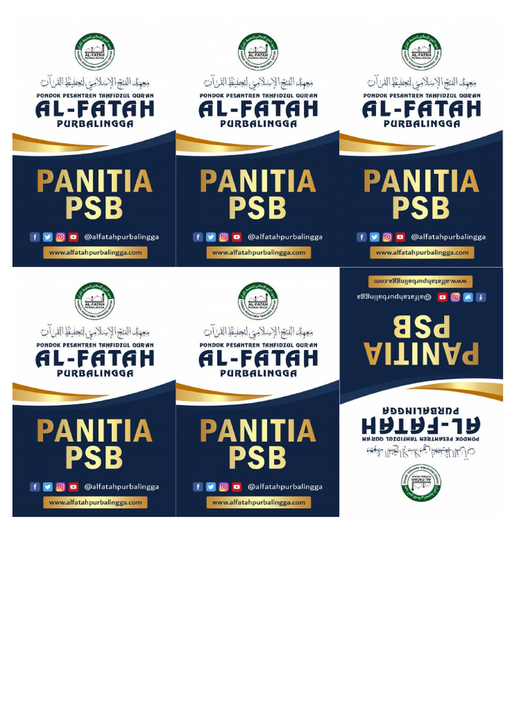 Id Cards Panitia PDF
