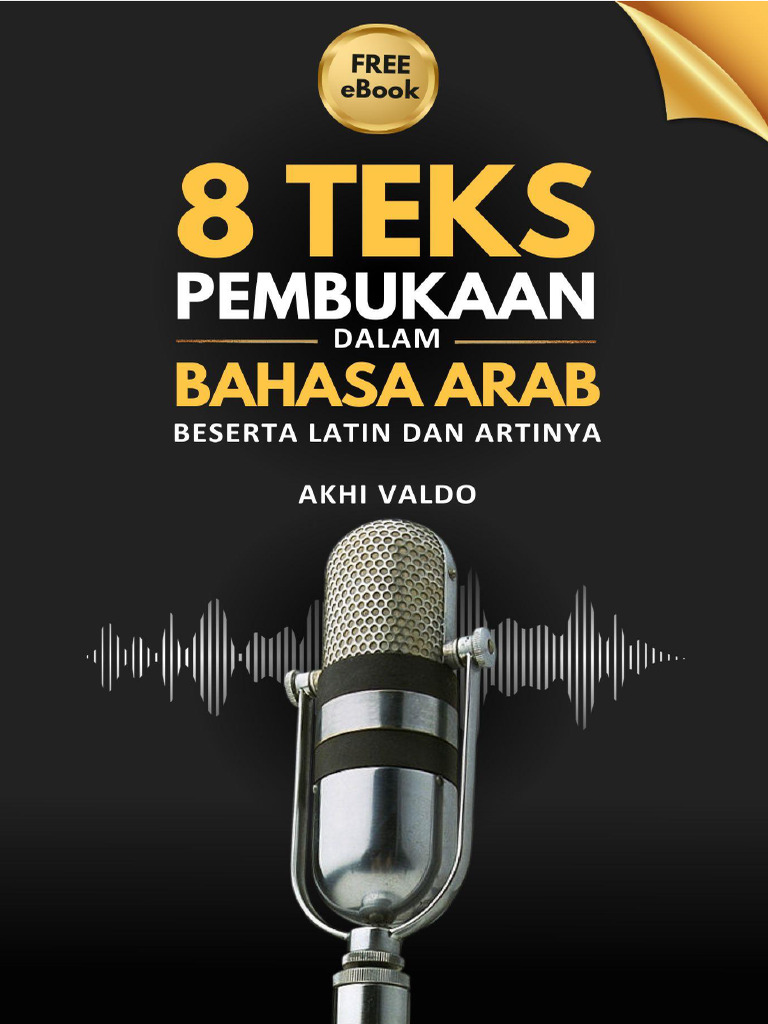 8 Teks Pembukaan Dalam Bahasa Arab | PDF