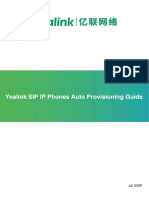 Yealink SIP IP Phones Auto Provisioning Guide V1.1