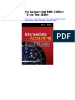 Intermediate Accounting 18Th Edition Stice Test Bank Full Chapter PDF