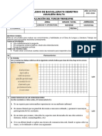 Evaluación Del Tercer Trimestre L y Li Noveno Año