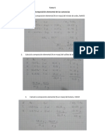 Tarea 5 Composición Elemental de Las Sustancias