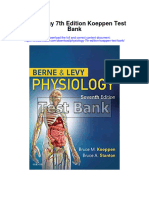 Physiology 7Th Edition Koeppen Test Bank Full Chapter PDF