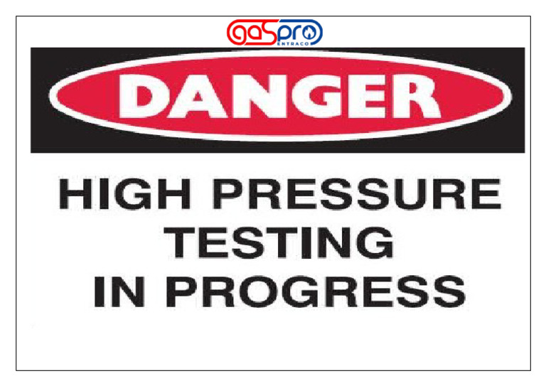 High Pressure Testing For Vessel PV | PDF