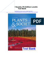 Plants and Society 7Th Edition Levetin Test Bank Full Chapter PDF