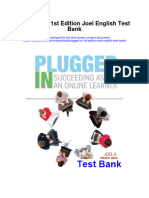 Plugged in 1St Edition Joel English Test Bank Full Chapter PDF