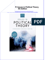EBOOK Ebook Pdf Issues In Political Theory 4Th Edition download full chapter pdf kindle