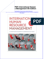EBOOK Ebook Pdf International Human Resource Management 5Th Edition download full chapter pdf kindle