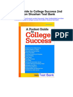 Pocket Guide To College Success 2Nd Edition Shushan Test Bank Full Chapter PDF