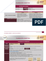 Planeación Didáctica PEBA - U1 - 001