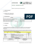 PT - CO.001 - Hemorragia Pós Parto