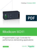 Catalog Modicon M241 Programmable Logic Controller For Performance Demanding Applications - October 2023