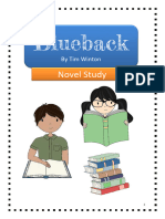 Blueback: Novel Study
