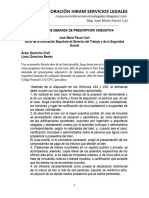 Modelo Demanda Prescripción Adquisitiva de Dominio LP (1)