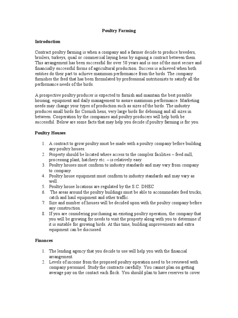 Poultry Farming: A Beginner's Guide | PDF | Poultry | Poultry Farming