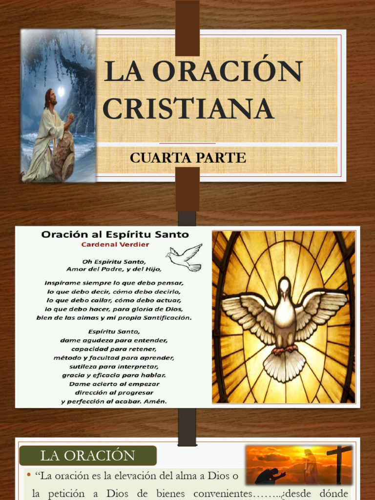 La Oración Cristiana - Cuarta Parte | PDF | Oración | Intercesión